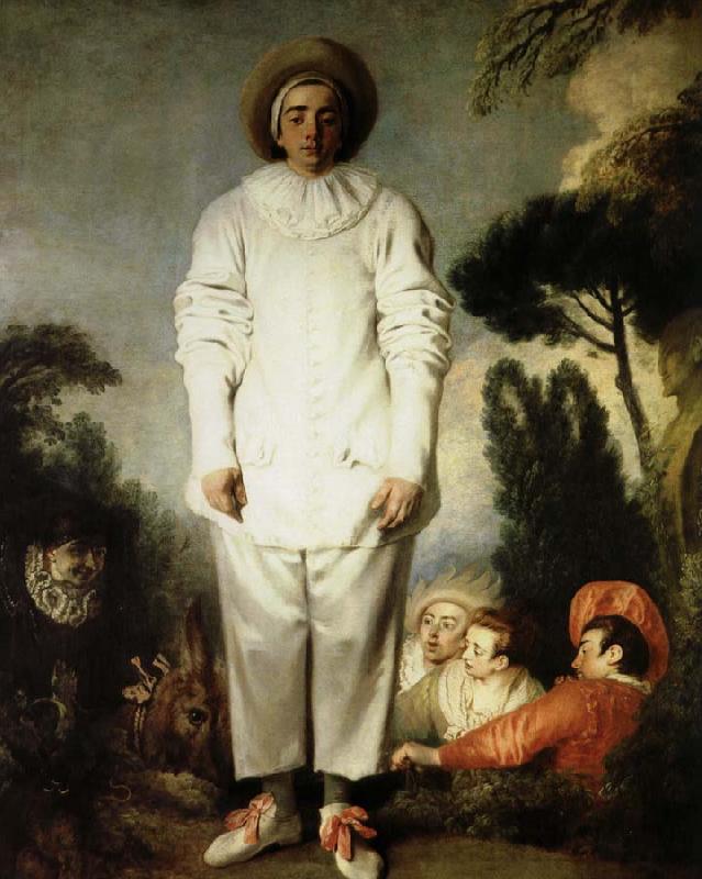 Jean antoine Watteau gilles